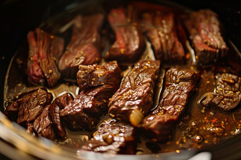 Chilli Beef Stew in a Slow Cooker