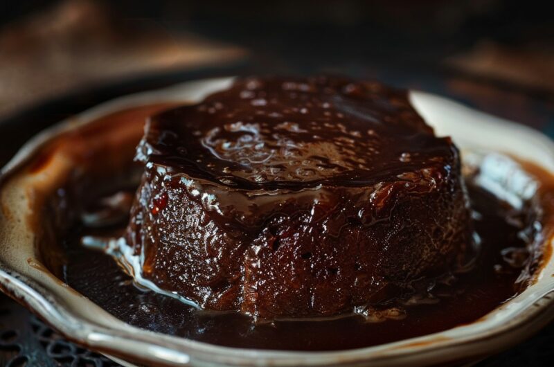 Steamed Date Pudding in a Slow Cooker